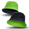 Reversible Bucket Hats Bright Green